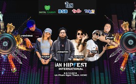 iAN Hipfest International 2018: Lễ hội hiphop quy tụ anh tài khắp thế giới chuẩn bị khuấy đảo giới trẻ Việt