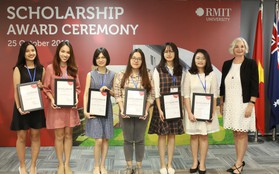 RMIT trao tặng 32 tỉ đồng học bổng năm 2018
