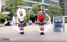 Giới trẻ hai miền “náo loạn” đường phố bởi màn flashmob có 1-0-2 với… máy giặt
