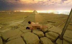 Quay clip phản cảm trên đỉnh kim tự tháp Ai Cập, anh thợ ảnh ăn đủ "gạch đá" từ cư dân mạng