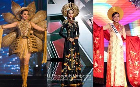 Trước "Bánh Mì" của H’Hen Niê, Việt Nam từng ghi dấu ấn tại Miss Universe bởi loạt quốc phục độc đáo này