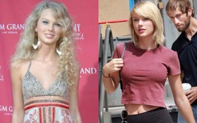 Taylor Swift tròn 29 tuổi: Hành trình từ công chúa nhạc đồng quê ngực phẳng trở thành mỹ nhân có body nóng bỏng