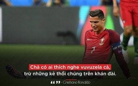 Trước Đình Trọng, Ronaldo - Messi và nhiều sao bóng đá thế giới đã phàn nàn về tiếng kèn vuvuzela