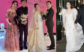 Thay liền 3 bộ váy cưới đẹp như mơ, Chung Hân Đồng lại khiến dân tình say lòng vì quá đỗi xinh đẹp