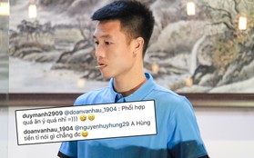 Huy Hùng được Văn Hậu đặt cho nickname mới bao "chanh sả" - Hùng tiền tỉ