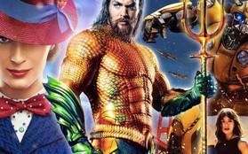 “Vua Thủy tề” Aquaman đè bẹp chú "ong vàng" Bumblebee trên bản xếp hạng doanh thu Bắc Mỹ