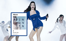 Sau thành công ấn tượng của liveshow “Ten On Ten”, album Đông Nhi trở lại No.1 iTunes Việt Nam
