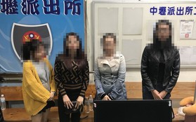14 du khách Việt Nam đã bị bắt giữ tại Đài Loan, trong đó có 4 phụ nữ tự đến trình diện vì quá sợ hãi