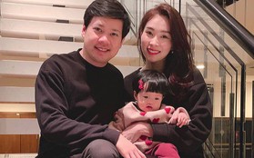 Vợ chồng Hoa hậu Đặng Thu Thảo hạnh phúc đón năm 2019 với thành viên mới Sophie hơn 9 tháng tuổi
