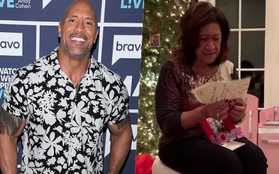 Bù đắp quá khứ nghèo khó của mẹ, Dwayne Johnson tặng món quà Giáng Sinh "khủng" tới mức làm bà phát khóc!