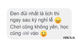 Có một nỗi đau "thấu tim can" trong những ngày nghỉ lễ mang tên: Thi ngay sau năm mới!