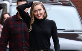 Miley Cyrus xuất hiện vui vẻ, xinh đẹp ngời ngời dù vừa bị trộm mất số tài sản 230 triệu đồng