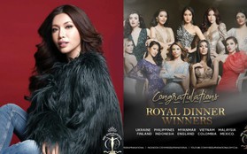 Minh Tú đứng thứ 2 bình chọn, chính thức có mặt trong bữa tiệc “Royal Dinner” trước Chung kết Miss Supranational