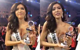 Clip: Minh Tú nhận cúp riêng từ Missosology, bật khóc xin lỗi khán giả Việt Nam sau đêm chung kết Hoa hậu Siêu quốc gia