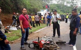 Indonesia: Xe buýt tông xe máy, ít nhất 27 người chết