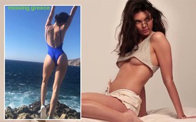 Không quá khổ như Kim, nhưng vòng 3 của Kendall Jenner vẫn sexy đến khó cưỡng