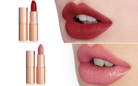 Charlotte Tilbury ra thêm 2 màu son lấy cảm hứng từ nữ hoàng và công nương Anh: một đỏ hoa hồng khô, một hồng trà đẹp ngất ngây