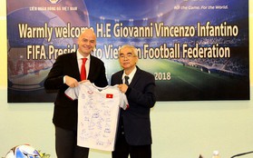 Chủ tịch FIFA: “Tôi cảm nhận rõ dư âm từ kỳ tích của U23 Việt Nam"
