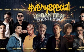 Địa điểm đón năm mới cực hot tại Sài Gòn - #Veryspecial Urban Fest Countdown