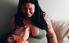 Chỉ bằng 1 bức ảnh, người mẹ này đã cho cả thế giới thấy trầm cảm sau sinh đáng sợ đến mức nào