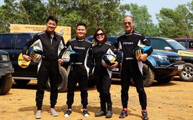 Nghĩa cử cao đẹp của Quang Hải khi tham gia giải đua xe địa hình đối kháng đầu tiên tại Việt Nam