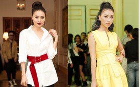 Lan Ngọc, Quỳnh Anh Shyn xúng xính váy áo hàng hiệu tại tiệc VIP của Spotify