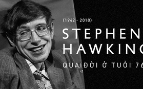 Giáo sư thiên tài Stephen Hawking, biểu tượng của lòng dũng cảm và kiên định đã qua đời ở tuổi 76