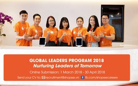 Ơn giời, Shopee đã ra mắt chương trình Global Leaders Program rồi!