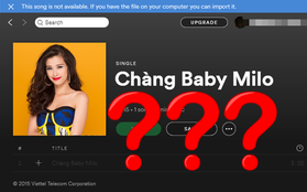 Ca khúc "Chàng Baby Milo" của Đông Nhi bỗng mất tích không còn dấu vết nào trên Spotify