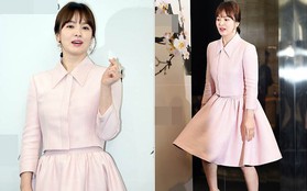 Bên cạnh bộ trang sức tiền tỉ, còn có 1 sự thật về bộ váy hồng của Song Hye Kyo mà bạn cần biết