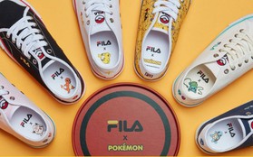 Một ngày đẹp trời, thanh xuân của 8x và 9x cùng trở lại với BST Sneaker Fila x Pokemon