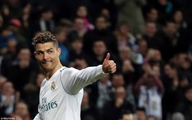 Ronaldo ghi 4 bàn, Real Madrid hủy diệt đối thủ bằng tỷ số của một set tennis