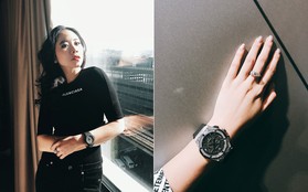 Theo chân fashionista Nga Nguyễn và Hublot tới triển lãm đồng hồ lớn nhất thế giới