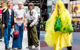 Tại Tokyo Fashion Week, có những bộ cánh khiến người xem phải tròn mắt "Ối giời ơi"