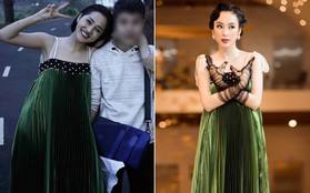 Bảo Anh mặc chiếc váy "gây mâu thuẫn" của Angela Phương Trinh, nhưng theo cách khác hẳn