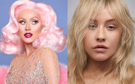 Bộ ảnh mặt mộc quá trẻ trung của Christina Aguilera hot tới mức nhận hàng vạn lượt share