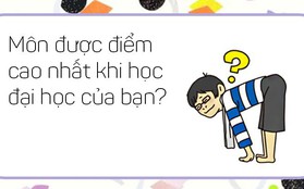 Nhớ lại xem môn được điểm cao nhất thời đi học của bạn là gì?