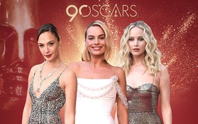 Thảm đỏ Oscar 2018 biến thành dạ hội lộng lẫy cho các công chúa Lọ Lem đẹp nhất thế giới