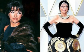 Tái chế lại chiếc váy có tuổi đời hơn 50 năm, cụ bà Rita Moreno vẫn "chém đẹp" loạt sao trẻ tại Oscar 2018