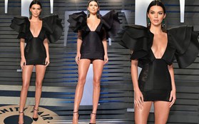 Khoảnh khắc đỉnh cao của Kendall: Body nuột nà đẹp tựa thần Vệ Nữ tại tiệc hậu Oscar 2018