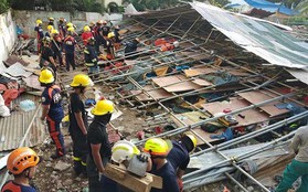 Sập nhà tại Philippines, ít nhất 60 người thương vong