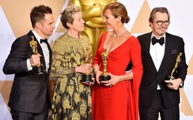 Oscar 2018 dẫu có cố "tô màu đậm" hơn nhưng người chiến thắng thì vẫn còn trắng lắm