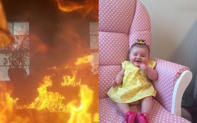 Bé gái 8 tháng tuổi thoát chết may mắn trong vụ hỏa hoạn, ai cũng ngạc nhiên khi biết danh tính "ân nhân cứu mạng"