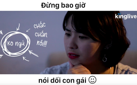 Clip: Con gái vốn có máu thám tử, đừng nói dối họ dù là Cá tháng 4!