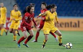 Tuyển nữ Việt Nam thua đậm 0-8 trước Australia, khó có cửa dự World Cup 2019