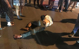 Hà Nội: Nhẫn tâm kéo lê nạn nhân hàng trăm mét trên đường sau va chạm, tài xế xe bán tải bị người dân đuổi đánh trong đêm