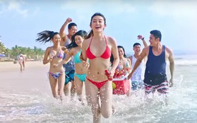 Á hậu Huyền My đốt cháy mọi ánh nhìn với bikini