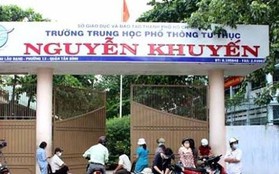 TP.HCM: Áp lực học tập, nam sinh lớp 10 trường THPT Nguyễn Khuyến tự tử