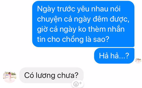 Góc sợ vợ: Chỉ một đoạn chat ngắn nhưng nói lên được tất cả sự phũ phàng của hôn nhân