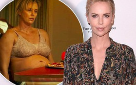 2 giờ sáng còn phải ăn phô mai, Charlize Theron kiệt quệ vì tăng 22kg để làm mẹ bầu sồ sề